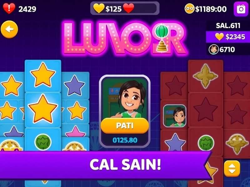 Bollywood Luv Spin Game Screenshot
